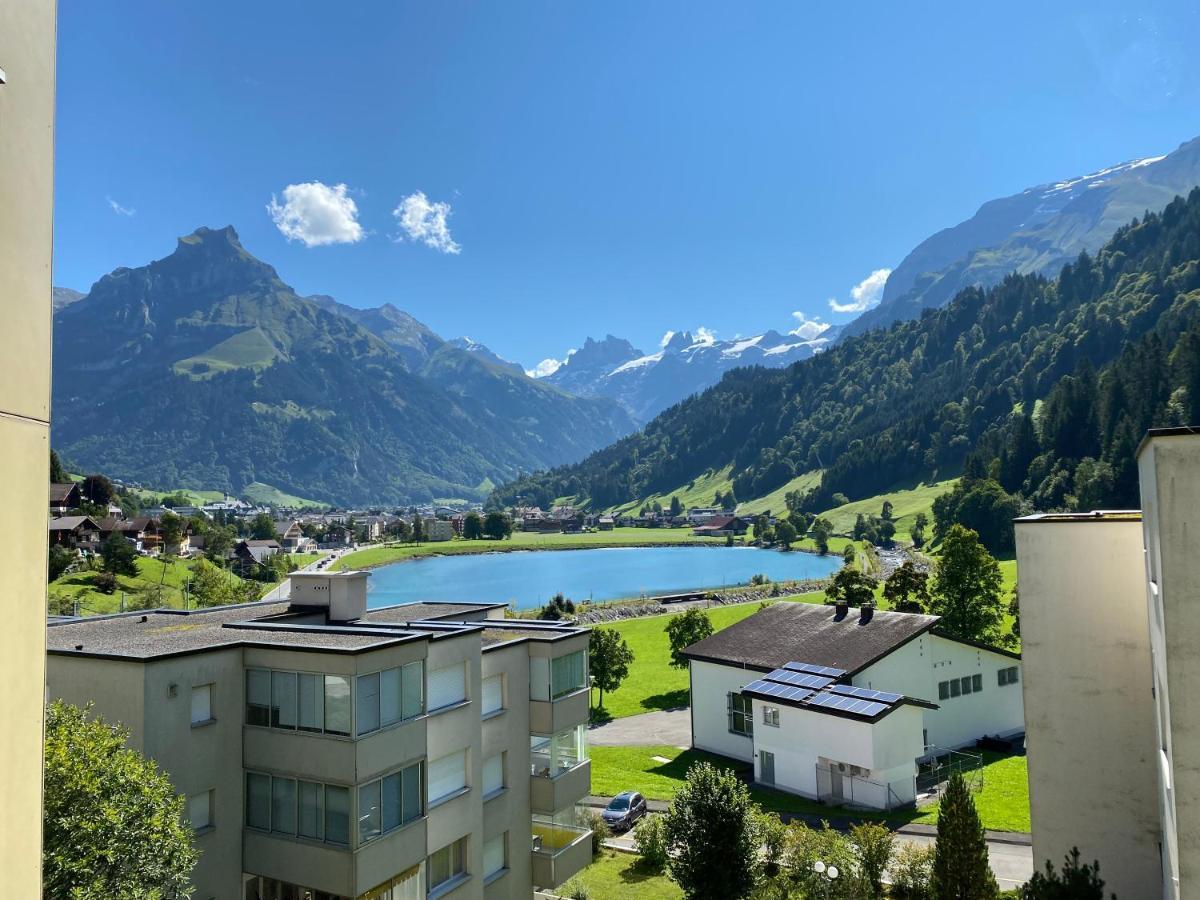 Wunderstay Alpine 303 New Studio With Lake & Mountain View Engelberg Exteriör bild