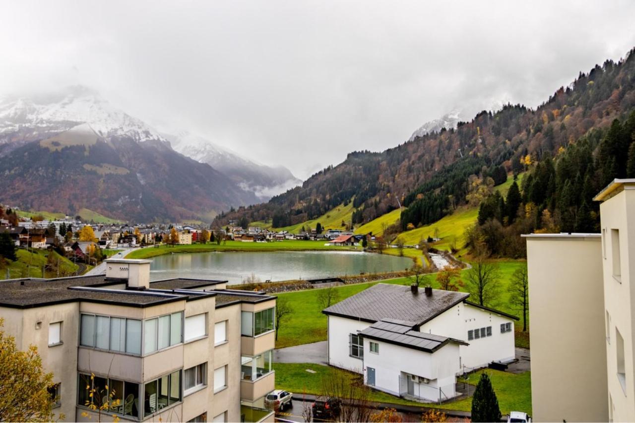 Wunderstay Alpine 303 New Studio With Lake & Mountain View Engelberg Exteriör bild